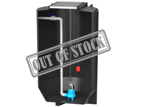 3150L Single Sewer Pumpstation Package