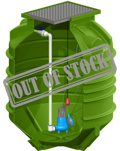 3000L Single Sewer Pumpstation Package