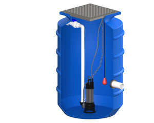 2075L Stormwater/Grey Water Single Pumpstation