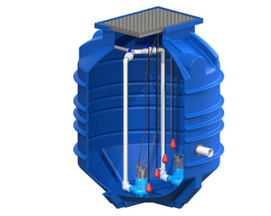 5000L Stormwater/Grey Water Dual Pumpstation