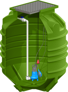 5000L Sewer Single Pumpstation